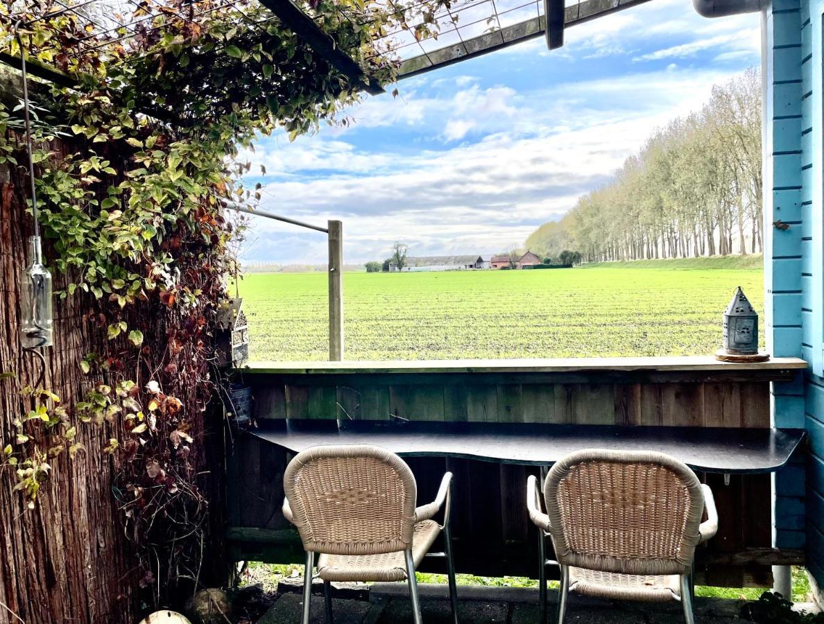 Artistiek Vakantiehuisje Hulst Exteriér fotografie