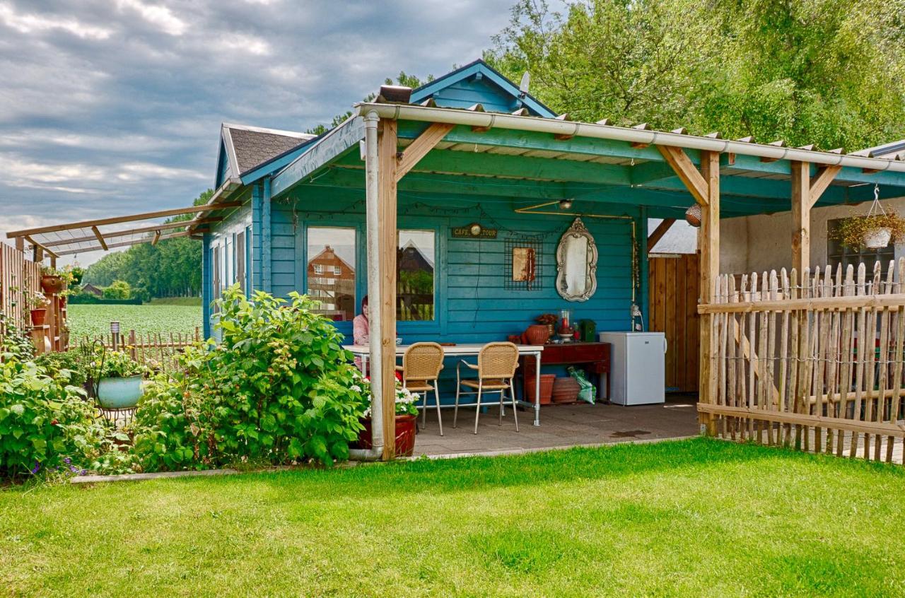 Artistiek Vakantiehuisje Hulst Exteriér fotografie