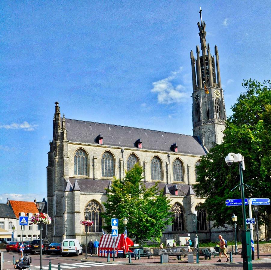 Artistiek Vakantiehuisje Hulst Exteriér fotografie